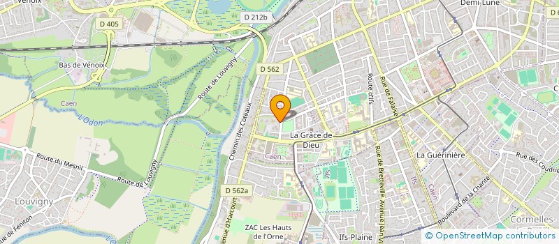 localisation de l'entreprise FR DELICES à CAEN