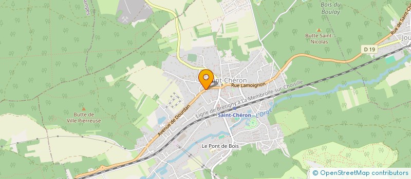 localisation de l'entreprise FR DIAGNOSTICS  SAINT-CHERON