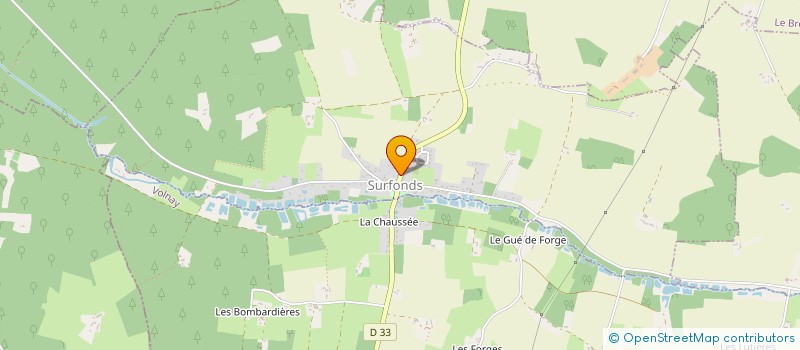 localisation de l'entreprise FR DIFFUSION  SURFONDS