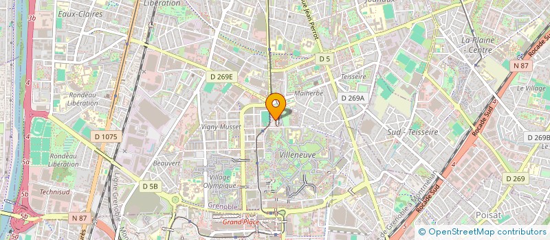 localisation de l'entreprise FR DOMAINES  GRENOBLE