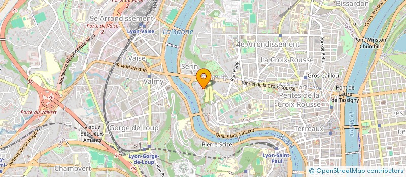 localisation de l'entreprise FR ENERGIES à LYON