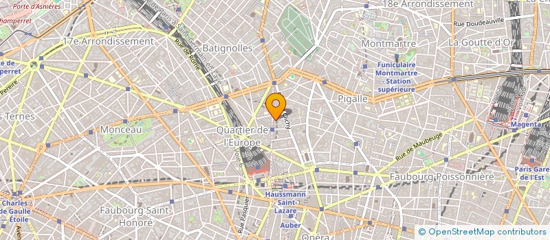 localisation de l'entreprise FR.EQ.UENCE - ASSOCIATION D'ECHANGES CULTURELS  PARIS