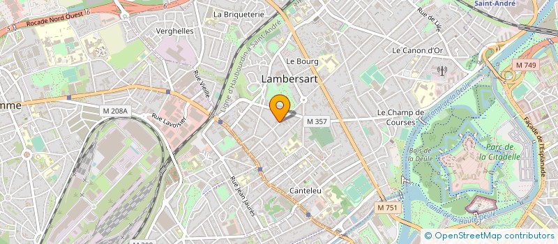 localisation de l'entreprise FR FORMATION à LAMBERSART