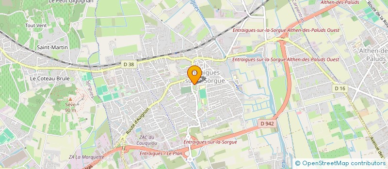 localisation de l'entreprise FR FORMATIONS à AVIGNON