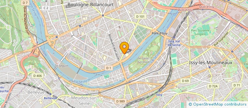 localisation de l'entreprise FR GESTIM à BOULOGNE-BILLANCOURT