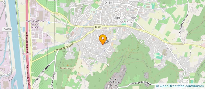 localisation de l'entreprise FR GESTION  SAINT-PAUL-TROIS-CHATEAUX