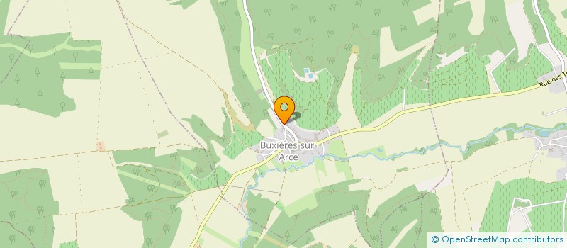 localisation de l'entreprise FR GUITARS  BUXIERES-SUR-ARCE