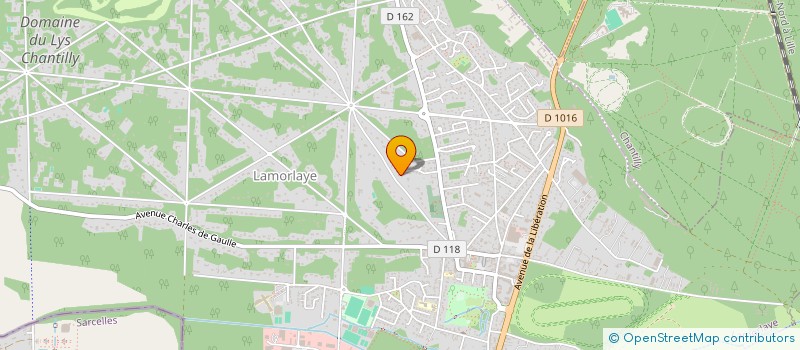 localisation de l'entreprise FR HOLDING  LAMORLAYE