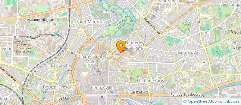 localisation de l'entreprise FR HOLDING  RENNES