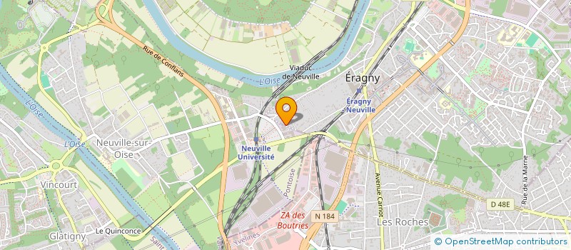 localisation de l'entreprise FR INVEST  ERAGNY