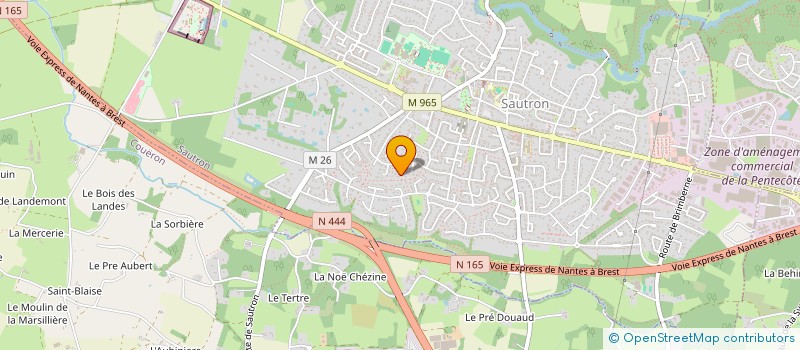 localisation de l'entreprise FR MULTIMEDIAS à SAUTRON