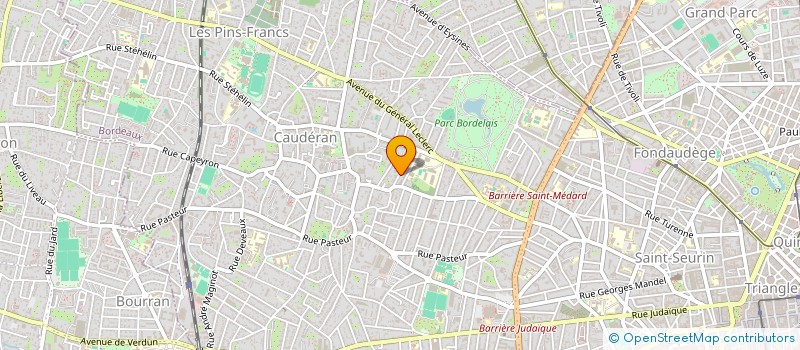 localisation de l'entreprise FR PATRIMOINE  BORDEAUX