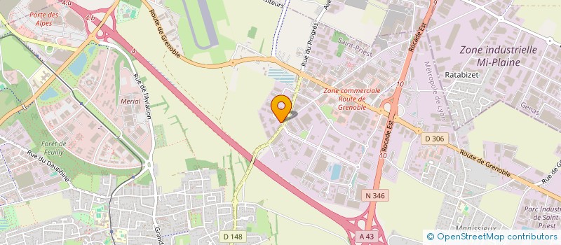 localisation de l'entreprise FR-PERFORMANCE  SAINT-PRIEST