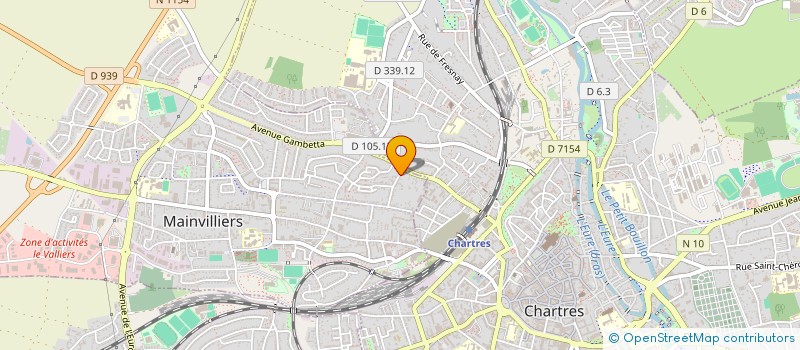 localisation de l'entreprise FR PLOMBERIE à NOGENT-LE-PHAYE