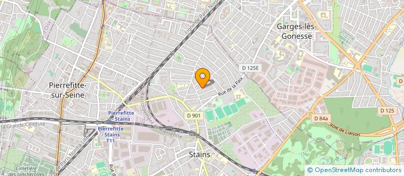 localisation de l'entreprise FR REAL ESTATE  STAINS