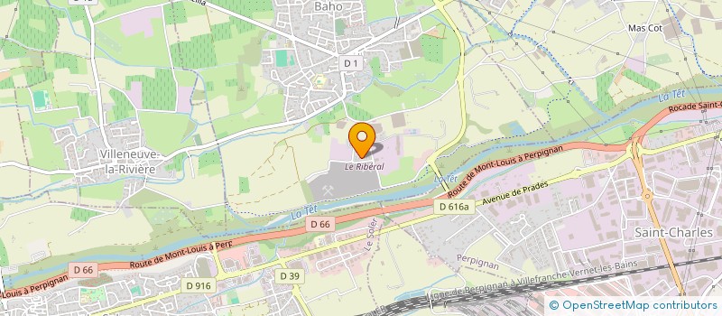 localisation de l'entreprise FR RESTAURATION  BAHO