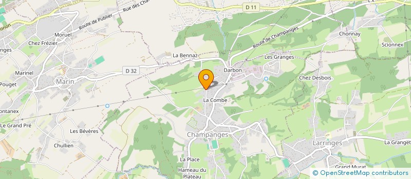 localisation de l'entreprise FR SAFE CONCEPT  CHAMPANGES