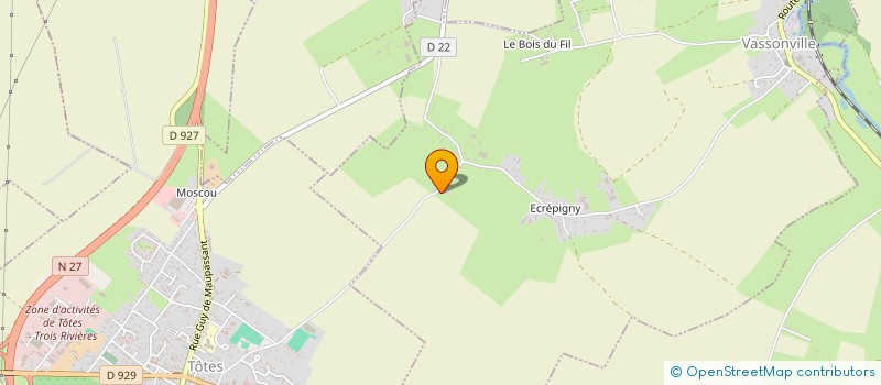 localisation de l'entreprise FR SANTE IMMO  VASSONVILLE