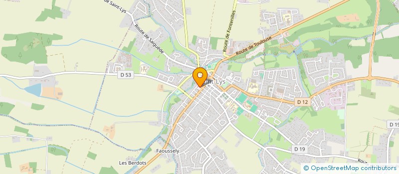 localisation de l'entreprise FR SCI  SAINT-LYS