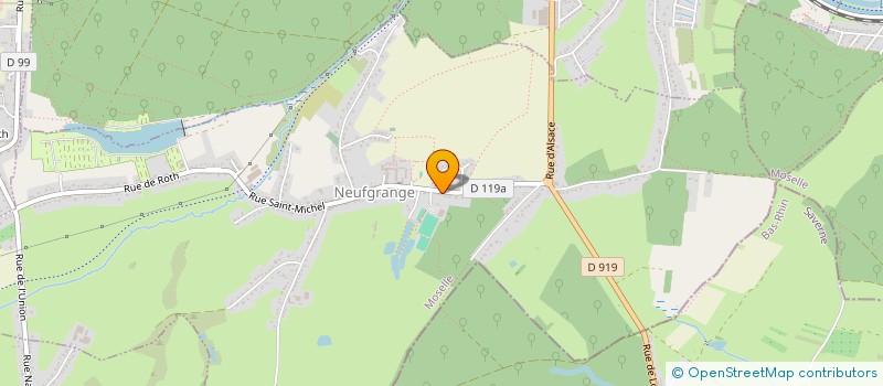 localisation de l'entreprise FR SERVICES  SARREGUEMINES