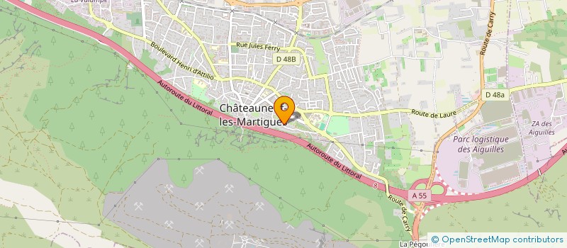 localisation de l'entreprise FR-SOL à CHATEAUNEUF-LES-MARTIGUES