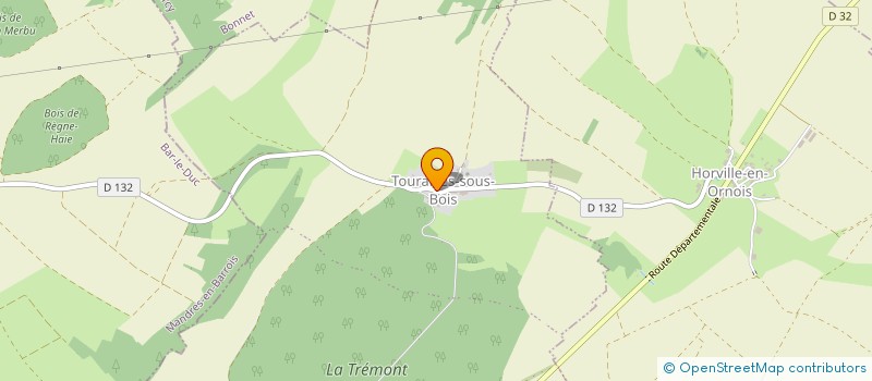 localisation de l'entreprise FR TENNIS DEMANGE à DEMANGE-BAUDIGNECOURT