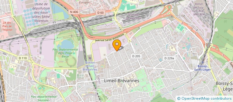 localisation de l'entreprise FR TOTAL RENOVATION à LIMEIL-BREVANNES