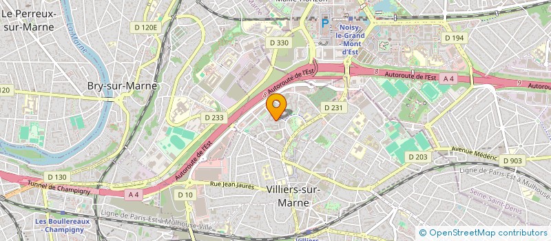 localisation de l'entreprise FR TRANSPORTS à VILLIERS-SUR-MARNE