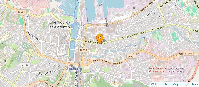 localisation de l'entreprise FR2A à CHERBOURG-EN-COTENTIN