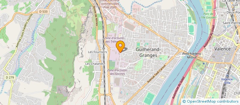 localisation de l'entreprise FR2R à GUILHERAND-GRANGES