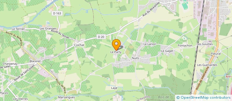 localisation de l'entreprise FR3  SAINT-GEORGES-DE-RENEINS