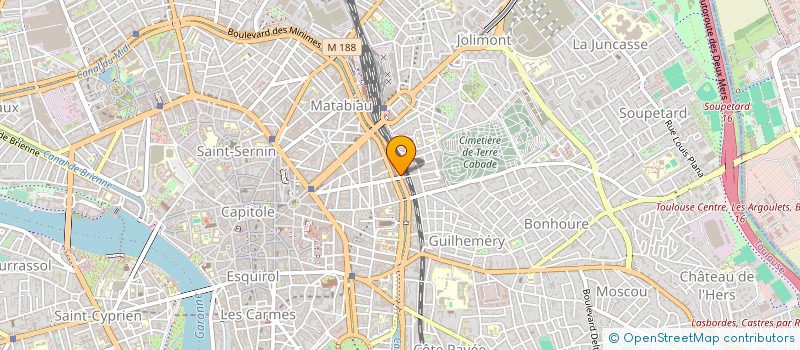 localisation de l'entreprise FR66 438 502 659 TOULOUSE à TOULOUSE