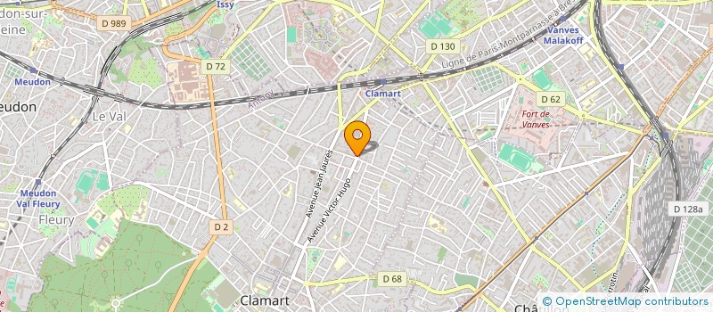 localisation de l'entreprise FRA-DECO à CLAMART