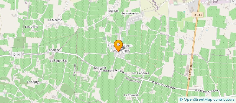 localisation de l'entreprise FRABELLE à BERGERAC
