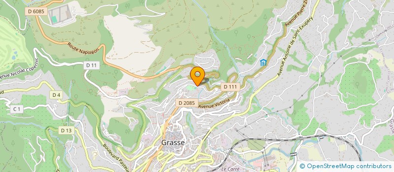 localisation de l'entreprise FRABER à GRASSE