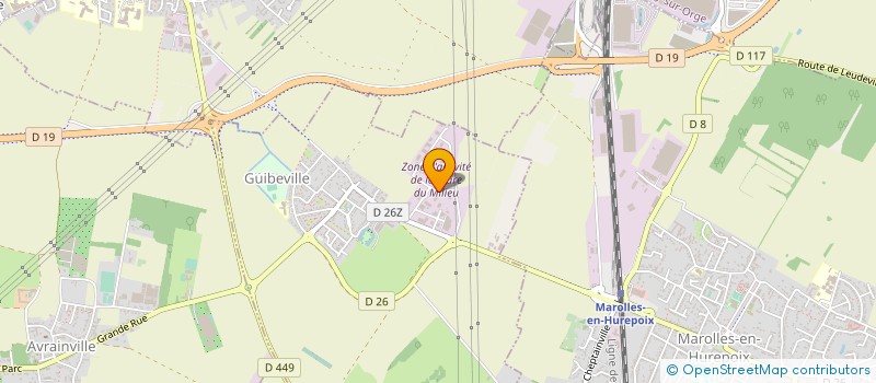 localisation de l'entreprise FRABER INVEST  GUIBEVILLE