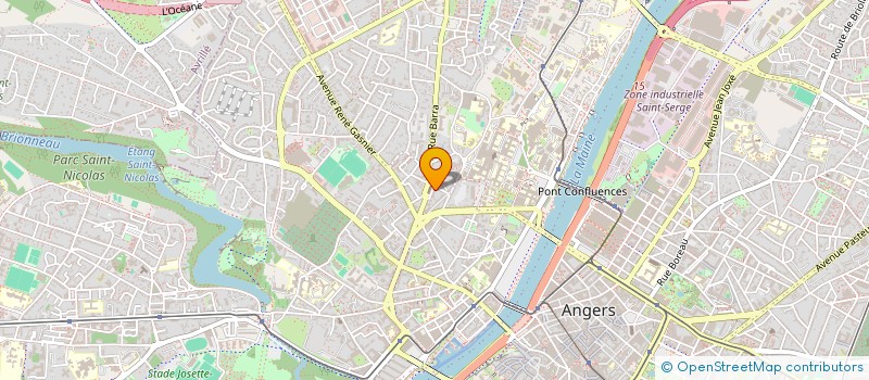 localisation de l'entreprise FRABERMO à ANGERS