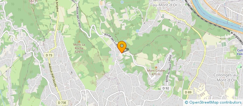 localisation de l'entreprise FRAC  SAINT CYR AU MONT D OR