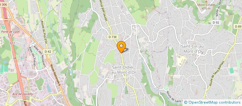 localisation de l'entreprise FRACAS INVEST  SAINT-DIDIER-AU-MONT-D'OR