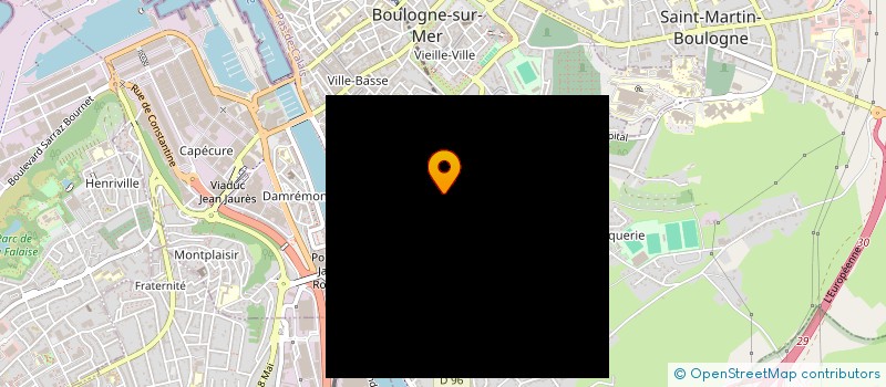 localisation de l'entreprise FRACAT'S à BOULOGNE-SUR-MER