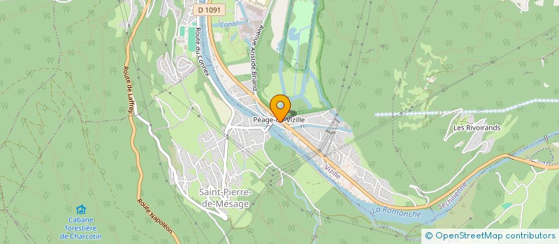 localisation de l'entreprise FRACCHIOLLA à VIZILLE