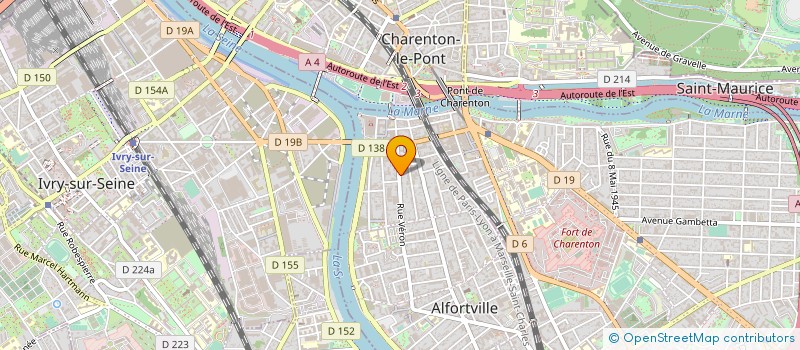 localisation de l'entreprise FRACEJEA à ALFORTVILLE