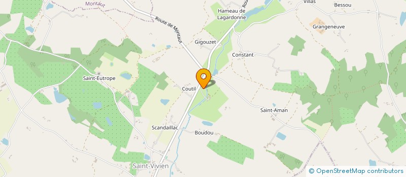 localisation de l'entreprise FRACHISSE TNAB  SAINT-EUTROPE-DE-BORN