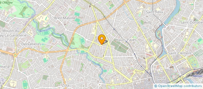 localisation de l'entreprise FRACHON à NANTES