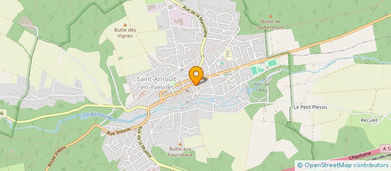 localisation de l'entreprise FRACOMI à SAINT-ARNOULT-EN-YVELINES