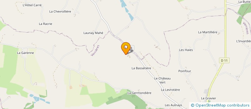 localisation de l'entreprise FRACONI à VERRIERES
