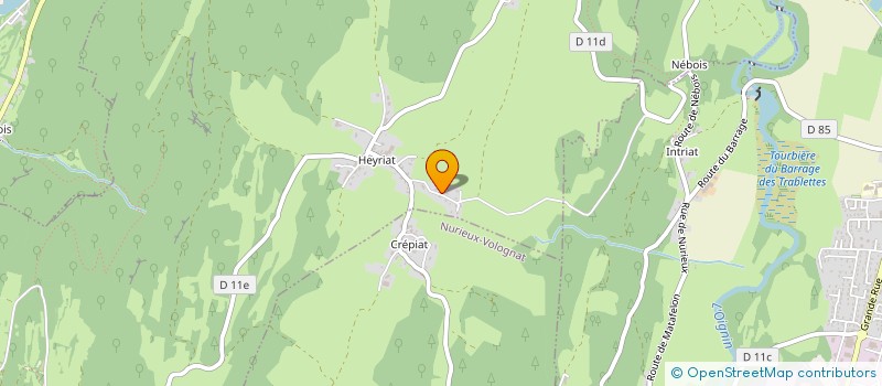 localisation de l'entreprise FRACTAL  SONTHONNAX-LA-MONTAGNE