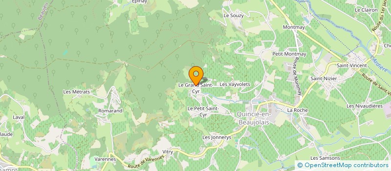 localisation de l'entreprise FRACTAL ASSAULT  QUINCIE-EN-BEAUJOLAIS