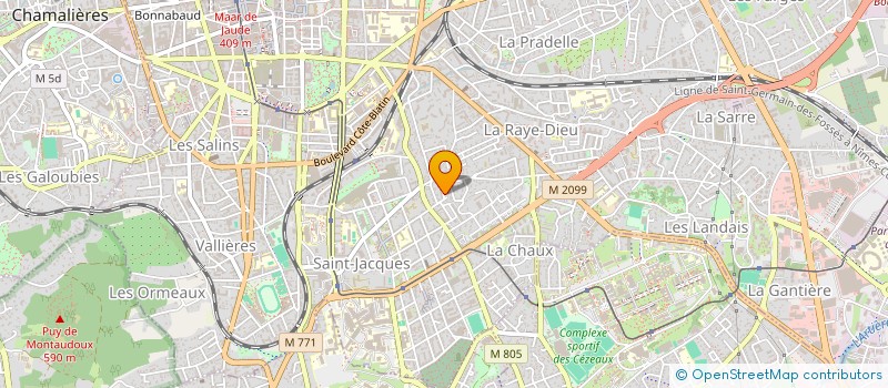 localisation de l'entreprise FRACTAL DATA EXPERTISE  CLERMONT-FERRAND