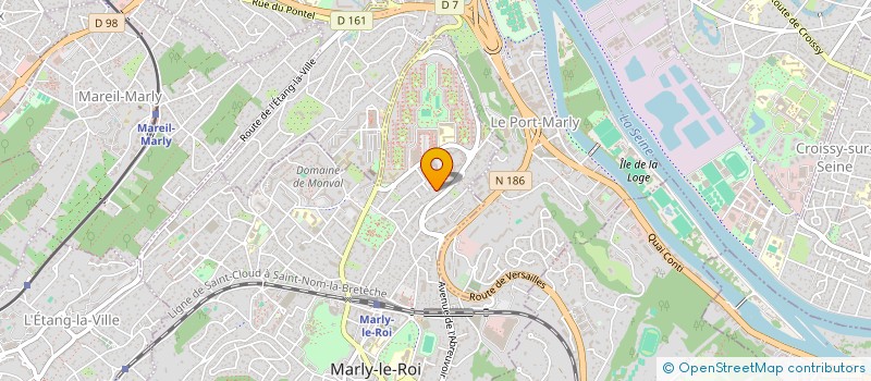 localisation de l'entreprise FRACTAL INTERNATIONAL à MARLY-LE-ROI